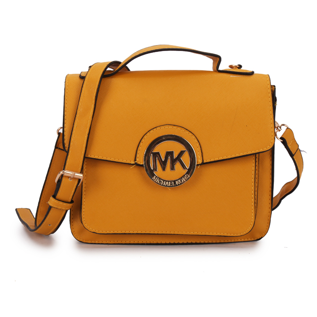 Michael Kors Big Logo Medium Brown Crossbody Bag