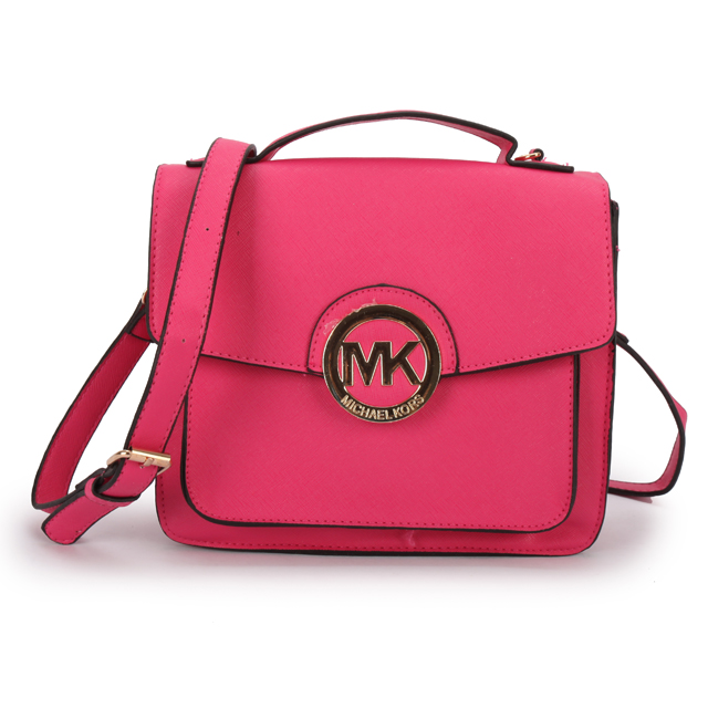Michael Kors Big Logo Medium Rose Crossbody Bag